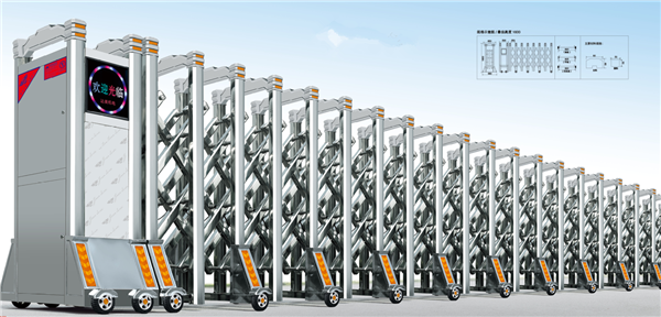 不鏽鋼伸縮門（mén）